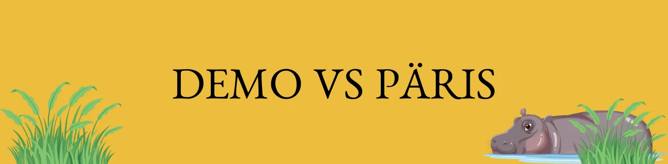 Mega Moolah demo vs päris