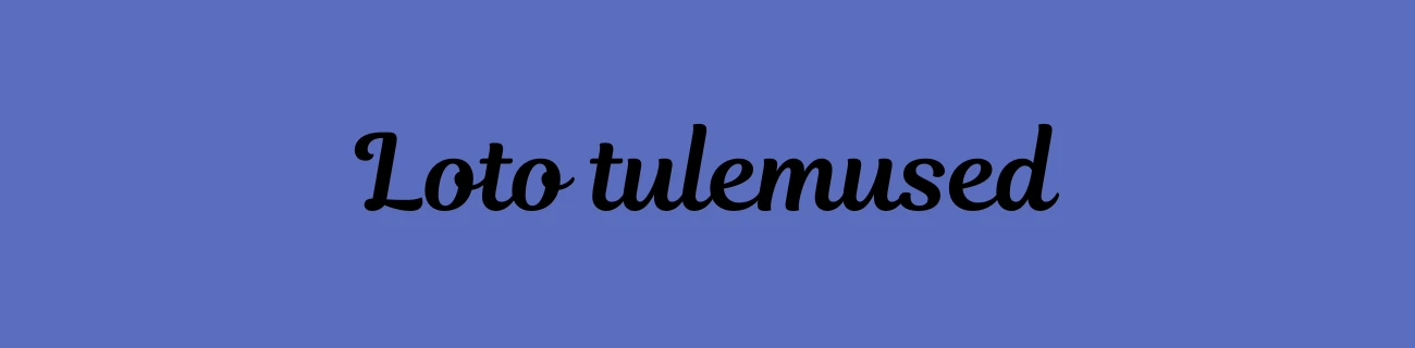Loto tulemused